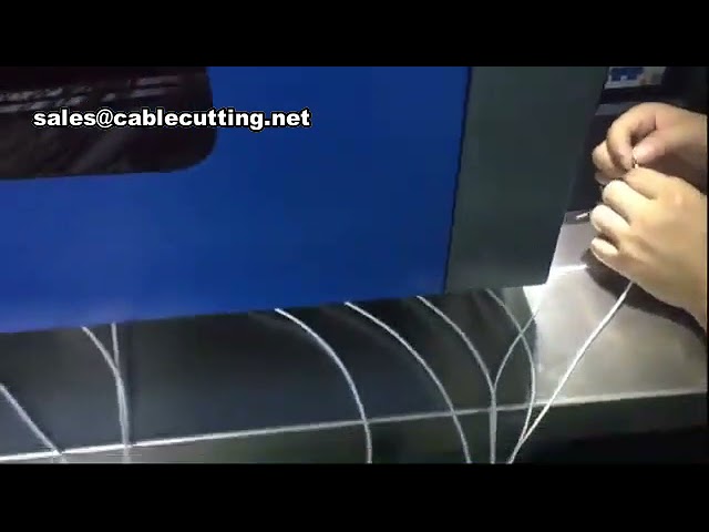 Mesin Pematerian Automatik Pelbagai Fungsi untuk Wayar Fon Telinga, Palam Audio & Penyambung Wayar Enamel