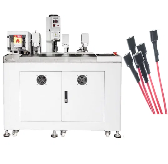 Heat Shrink Tiub Insert Twist Tin Crimp Mesin - Mesin Kelim Wayar Automatik