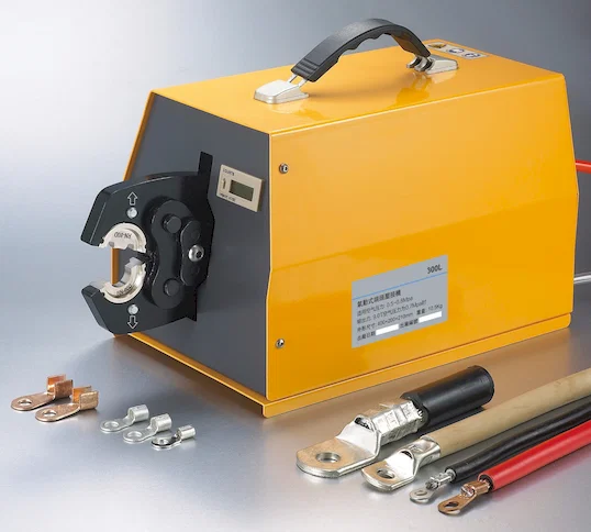 Pneumatik Kelim Terminal Mesin WPM-300L - Mesin Kelim Separuh Auto