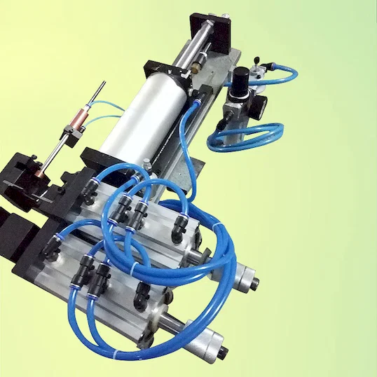 Pneumatik Kabel Mesin Penjalur WPM-330 - Mesin Berus Wayar Separuh Auto