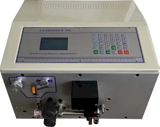 Wayar Stripping Cutting Bending Mesin WPM-09ZWJ - Mesin Penjalur & Pembengkok Wayar