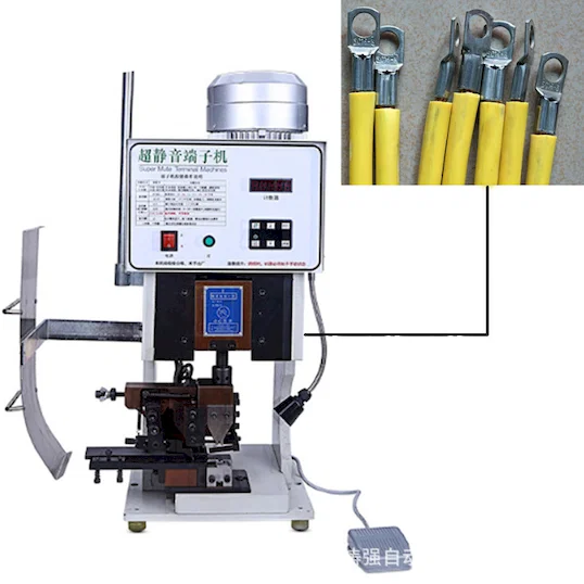 Semi-Auto Mute Kelim Terminal Mesin WPM-3000S - Mesin Kelim Separuh Auto